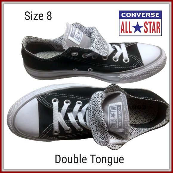Converse Shoes - Converse Double Tongue All Star Women's Sneaker, Size 8